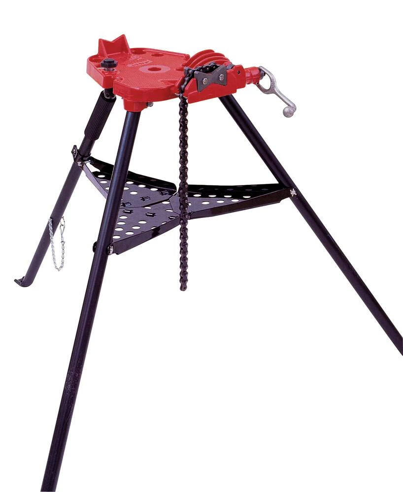 Budget 🧨 REED 13 x 1/8 - 6 in. Tripod Vise Pipe Stand 💯